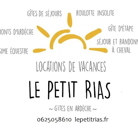 Le Petit Rias Gite Soleil Saint Maurice en Chalencon Exterior photo