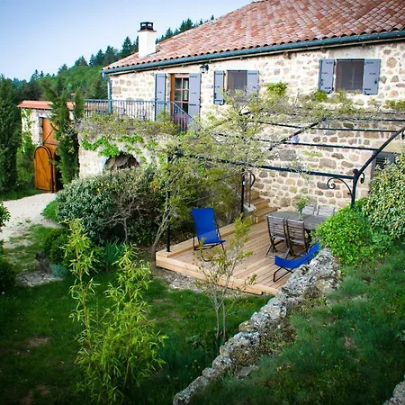 Le Petit Rias Gite Soleil Saint Maurice en Chalencon Exterior photo